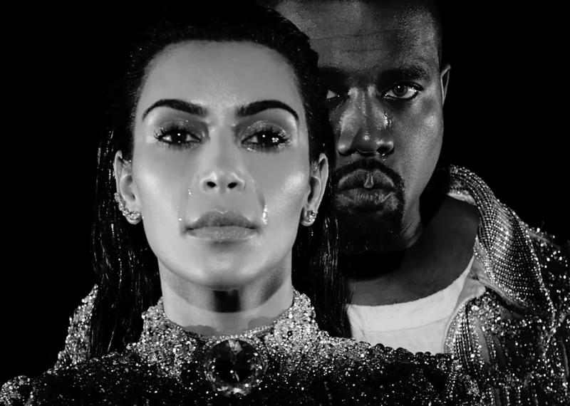 Kanye West &Kim Kardashian 為Balmain以淚洗面!