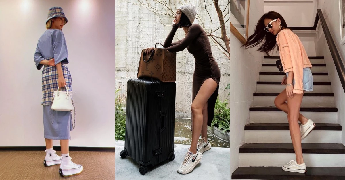 小白鞋推薦女星私藏款Top 5！Nike、Converse、Vans...女神孫芸芸最愛這款！ 