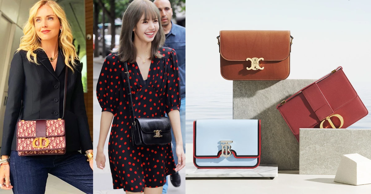 2019入手名牌包趨勢！從Celine、Burberry到Dior都推出了「復古方包」