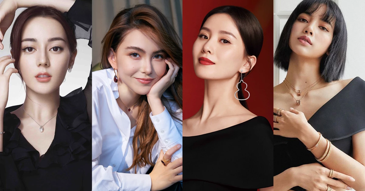 Blackpink Lisa、木村光希、迪麗熱巴...誰最有帶貨力?先從代言珠寶品牌比起!