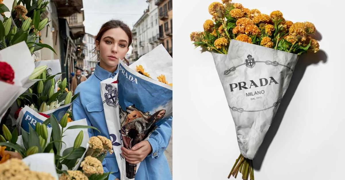 Prada開限定花店！專屬客製包裝讓你在家就能美拍！