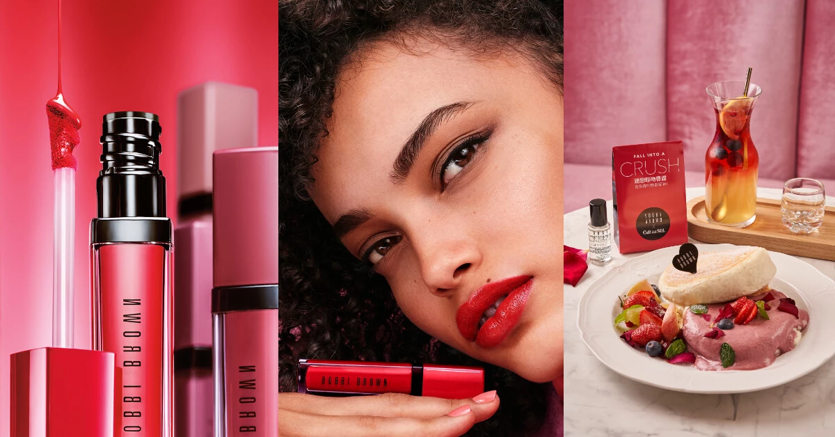 Bobbi Brown X 福岡人氣鬆餅推情人節餐,12色戀愛輕吻唇露,點餐再抽禮盒