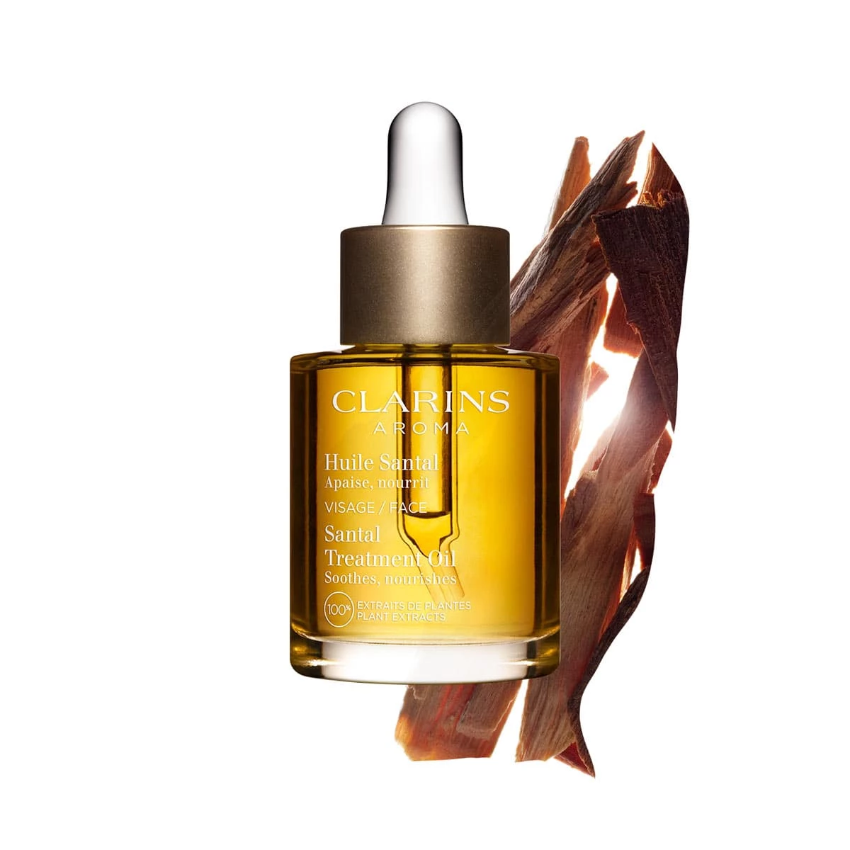 Clarins克蘭詩 三檀面部護理油(敏感/乾性肌適用)/30 ml,NTD2,150