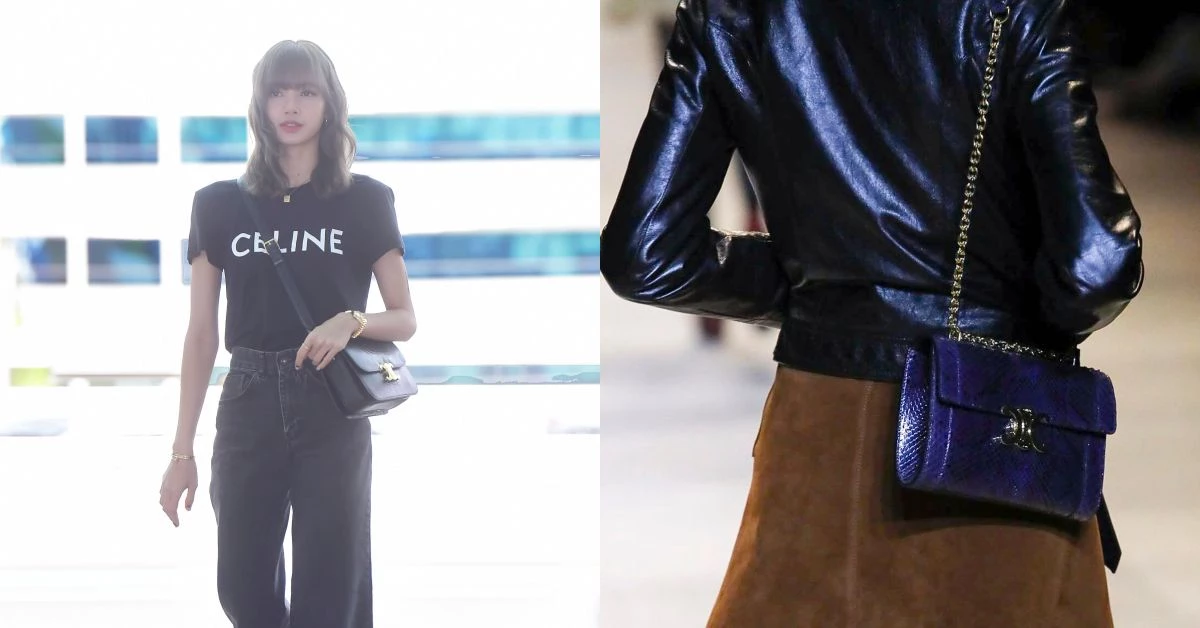 Celine這款「鏈帶包」真的美翻!BLACKPINK Lisa熱愛的這2款包升級版真的好迷人