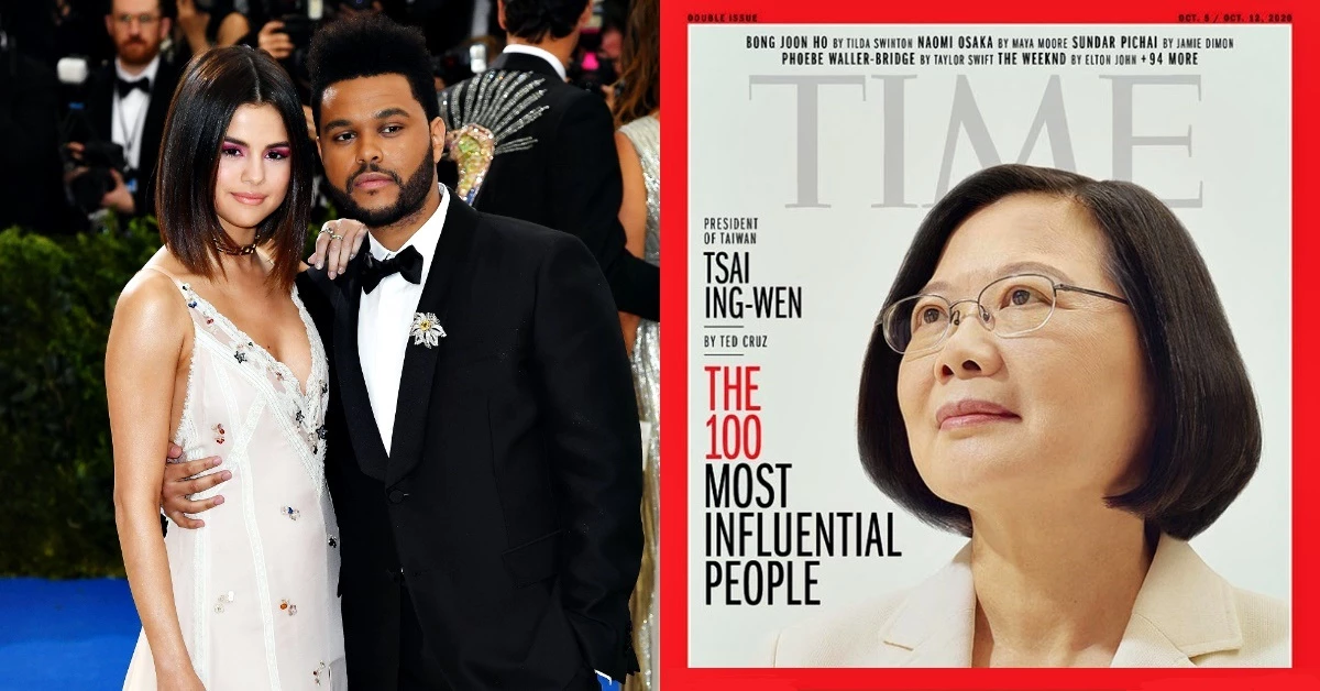 《TIME》時代雜誌2020百大風雲人物出爐!賽琳娜與昔日愛侶雙入榜,網友問:「有BLACKPINK嗎?」