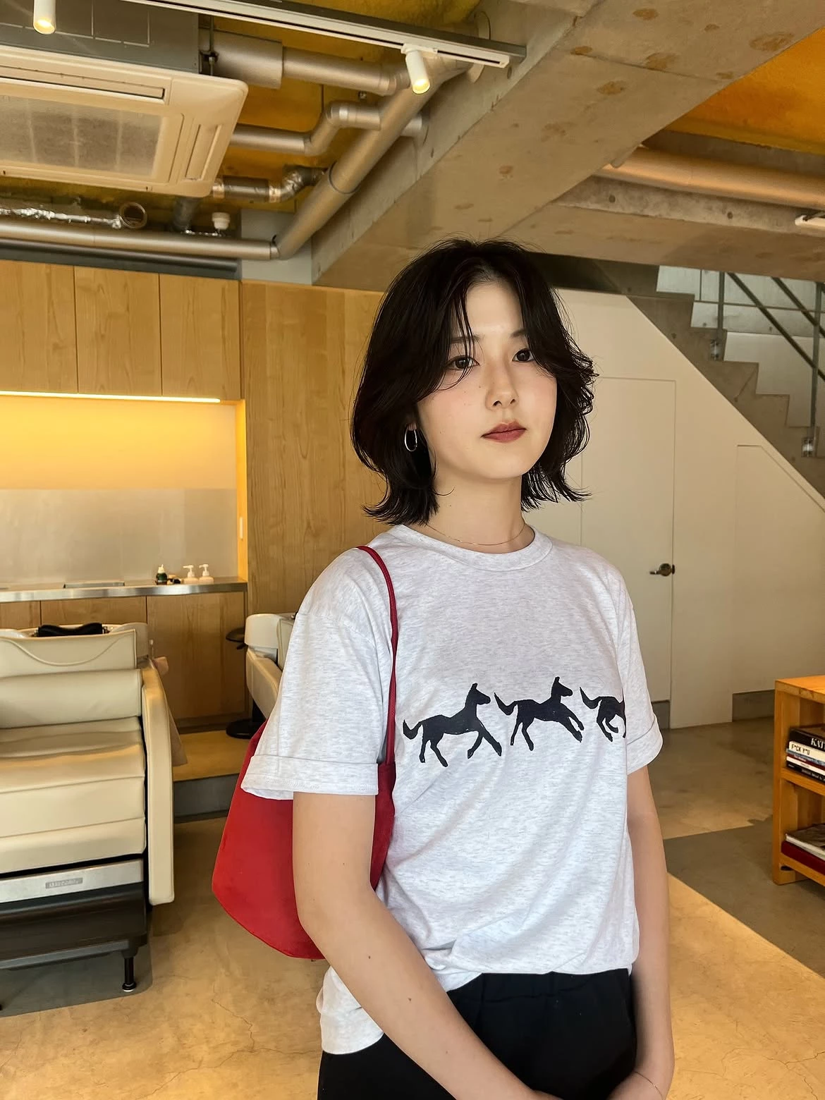 自然捲短髮造型3:波紋層次剪