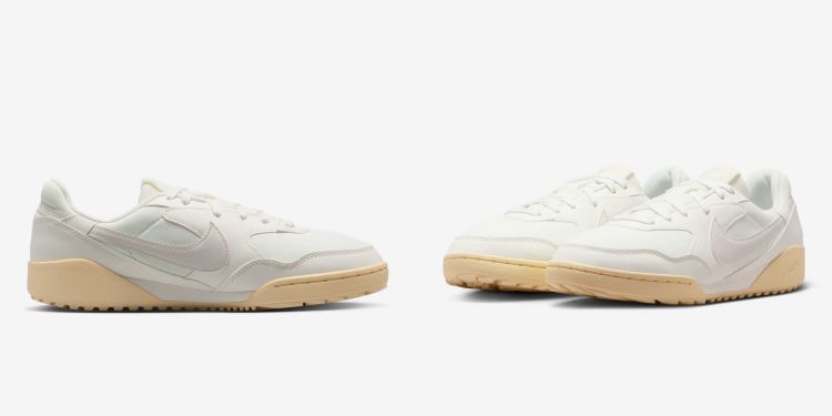 Nike Terra Manta以低筒輪廓為基礎，鞋面混合布質與皮革材質，呼應品牌歷代經典鞋款的戶外基因，也讓整體層次更豐富。