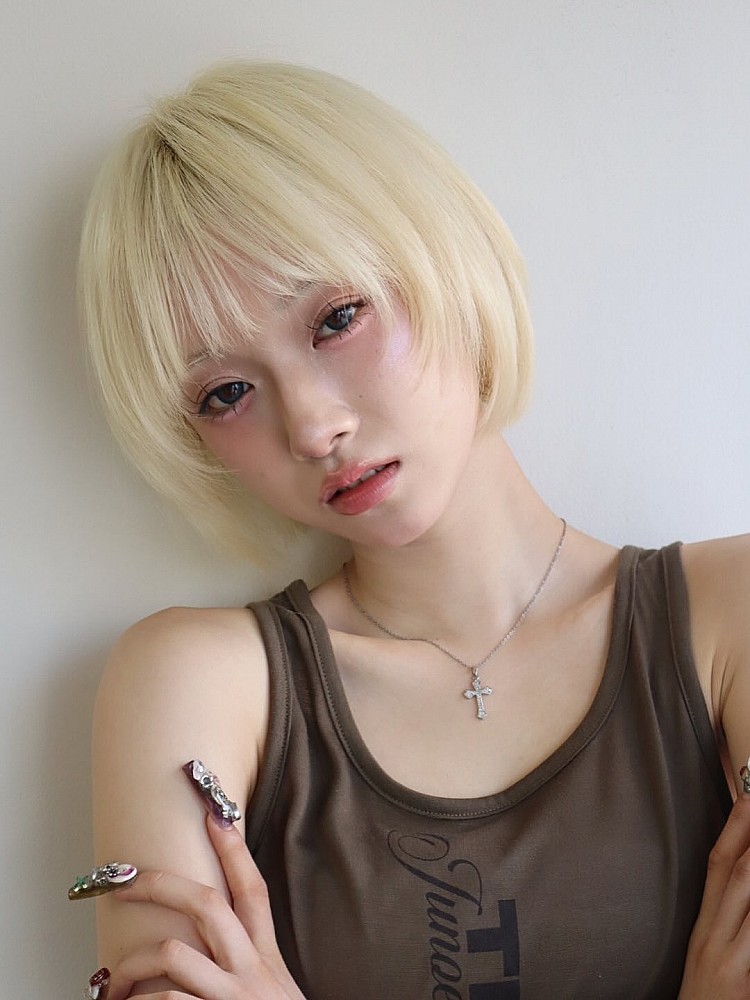 小臉短髮推薦8:小顏層次剪