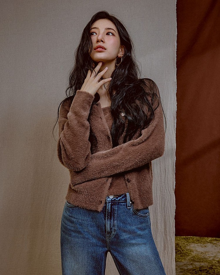 秀智長捲髮造型靈感1:麥穗捲