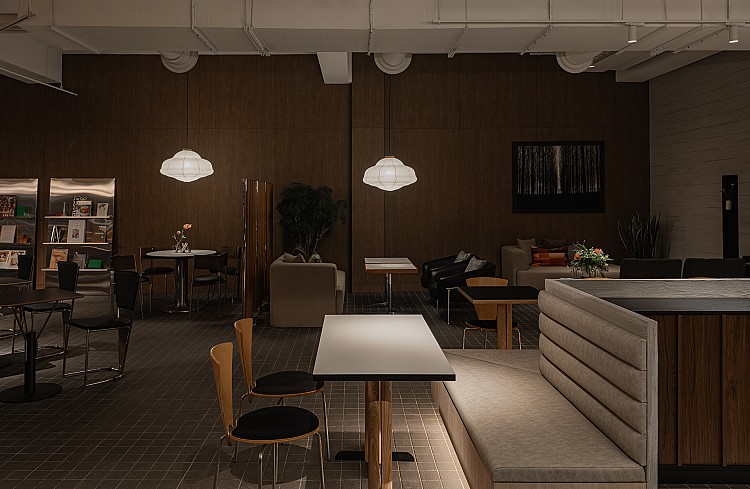 空間設計由不醒人室內裝修操刀，整體以「秩序中的鬆動感」為主軸。