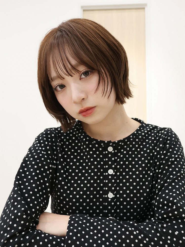 不用燙短髮造型推薦2：小貓剪