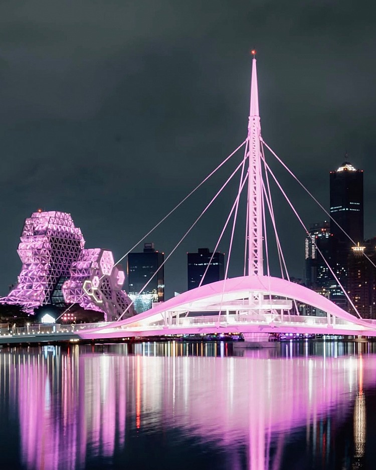 對於舉辦國際級演唱會已有豐富經驗的高雄，也出動國家設施行銷，在去年舉辦 BLACKPINK 與 TWICE 巡演時，高雄政府取得唱片公司官方授權將愛河、大港橋、高雄港旅運中心、高雄流行音樂中心、高雄火車站、美麗島捷運站...等高雄地標先後染上了  BLACKPINK 粉與 TWICE 藍，將「追星族盛事」提升變成「國家盛事」。