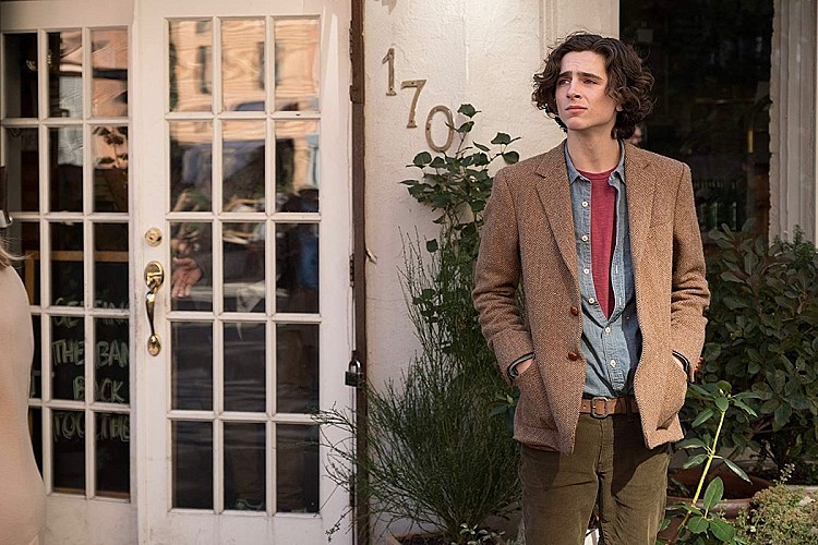 《雨天．紐約》劇情講述就讀大學的蓋茲比因為女友艾希莉爭取到訪談知名導演羅蘭波拉德的機會，於是計畫一場充滿紐約風情的浪漫約會，但是中間卻不斷殺出各種漂亮女子程咬金...