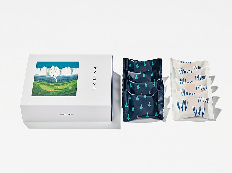 讓 Snows 一戰成名的，就是這款「生巧克力夾心餅乾」上市後迅速引爆話題，累積銷量突破600萬個。