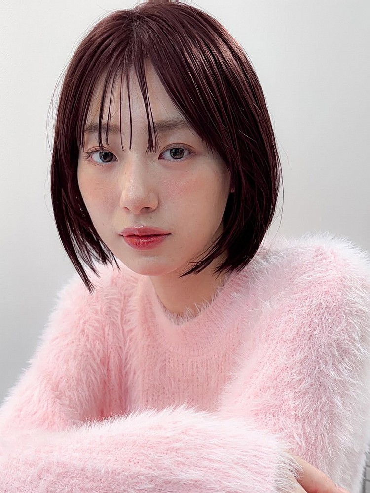 鮑伯短髮推薦19：濕感空氣瀏海