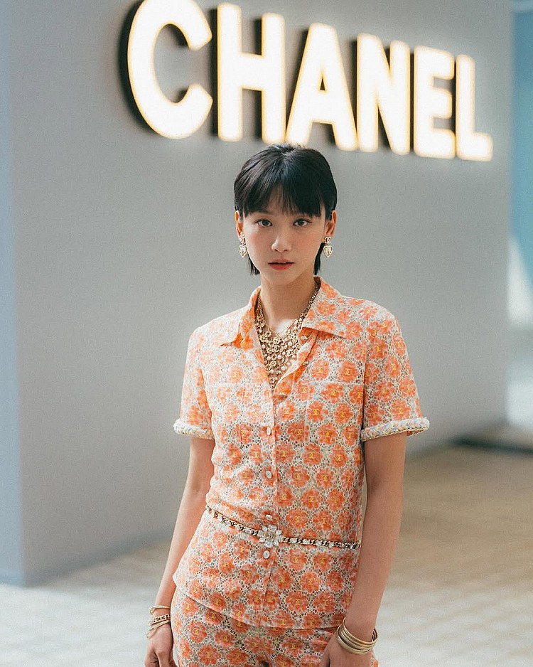 袁澧林短髮造型靈感3:齊切短髮