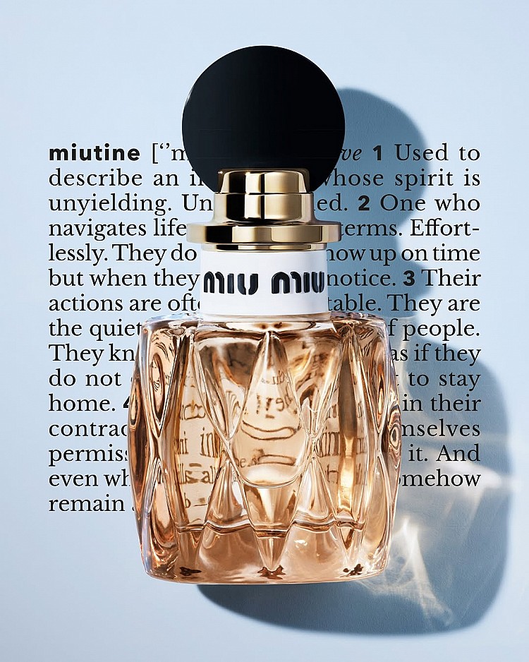 Miu Miu首款香水 Miutine 登場