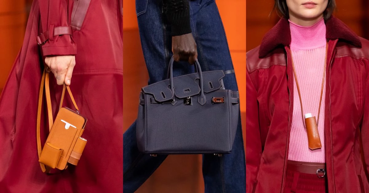 Hermès 2021秋冬大秀包包太精采!手機包、口紅掛包到變身的柏金包,下半年荷包準備失血