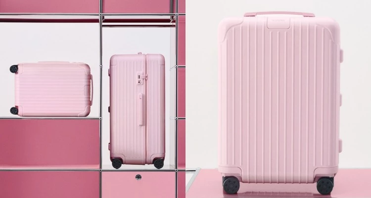 Rimowa以全新季節限定色 「Ballerina Pink 芭蕾粉」 再次演繹品牌的極簡詩意,新色涵蓋 Essential系列Cabin、Check-In L與Trunk Plus等多款尺寸。