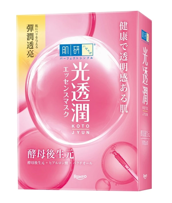 肌研 光透潤 酵母後生元彈潤面膜 / 5片,NTD399