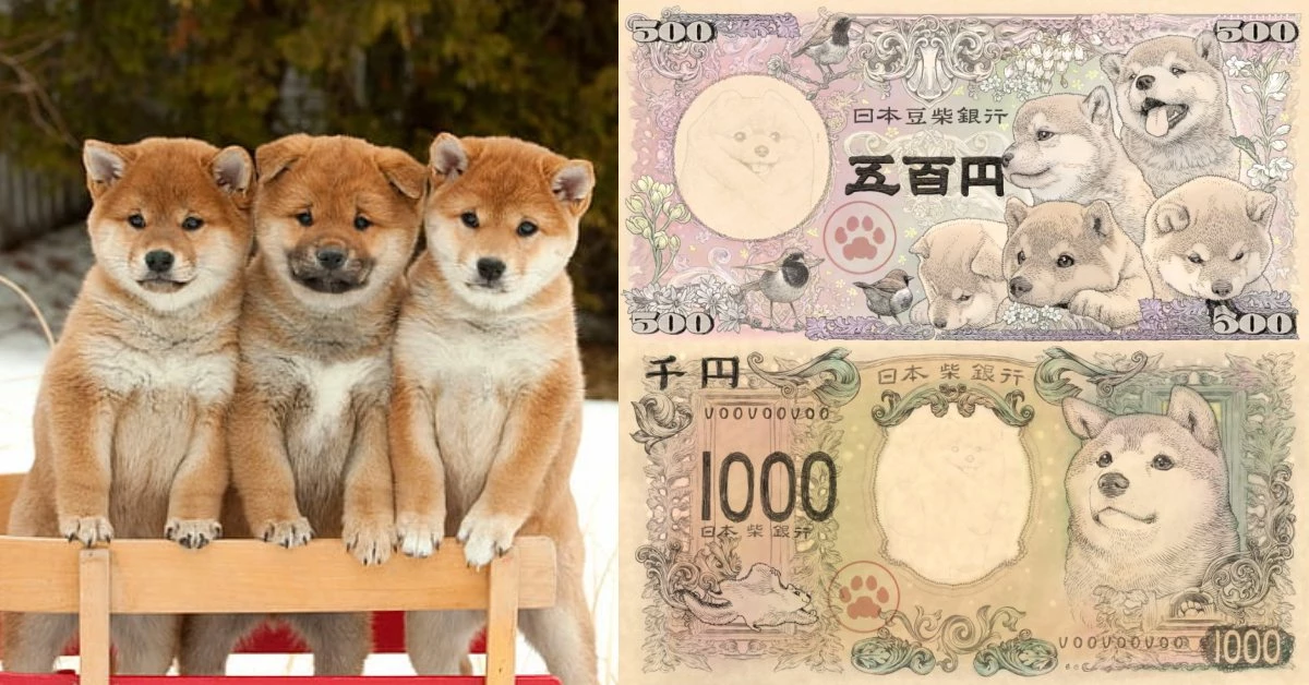 日本國內限定！令和年最萌紙鈔「五百日幣豆柴紙鈔系列」11月開賣，柴犬迷準備團購