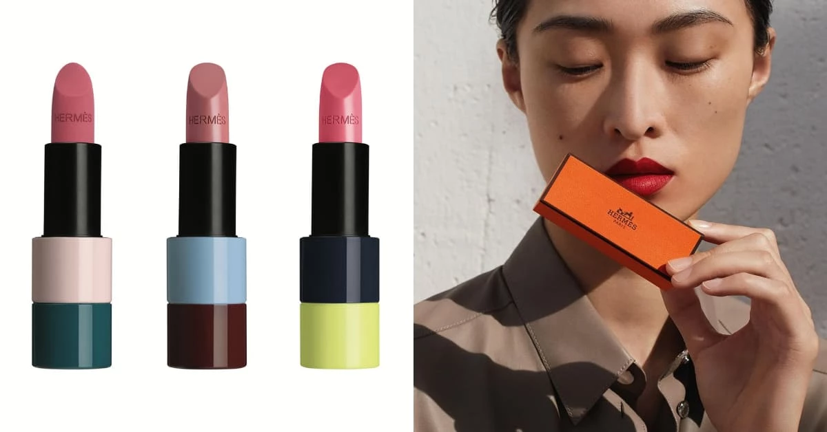愛馬仕橘色out？限量玫瑰唇膏系列搶先曝光，3款絕美花色與彩色外包裝讓人手發抖啊！