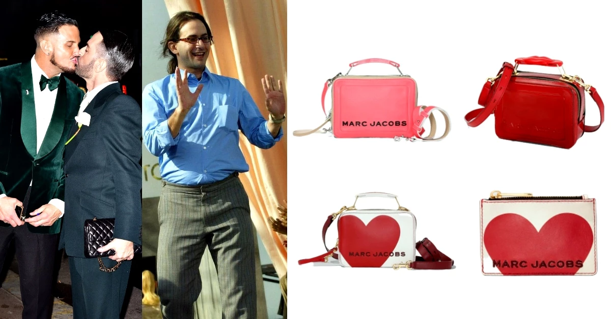 Marc Jacobs從宅男變型男、短命4月婚,回顧高潮迭起的戀愛!用一款「包」教你如何在愛情裡越挫越勇