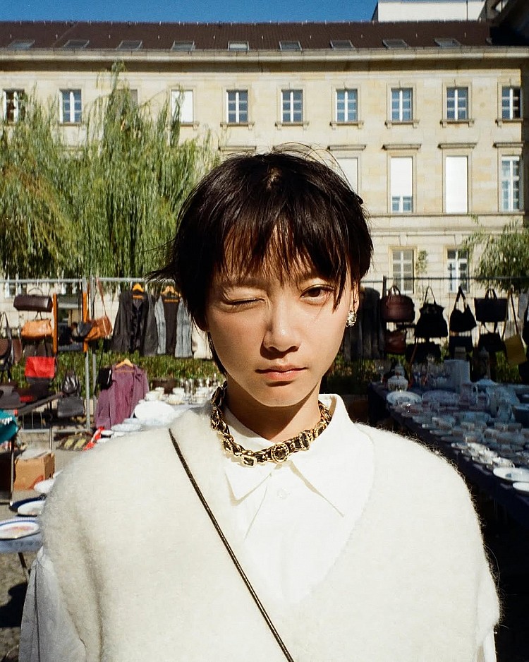 袁澧林短髮造型靈感2:日系蘋果頭