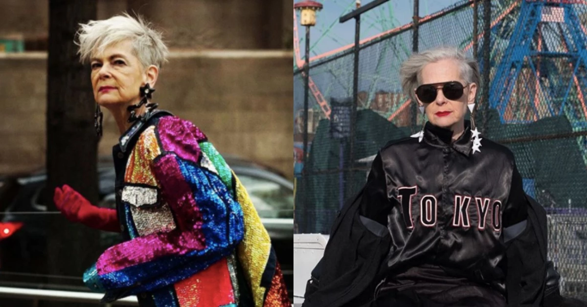 從大學教授意外變成時尚ICON!「64歲潮嬤」Lyn Slater拒絕讓年齡阻止妳的美麗