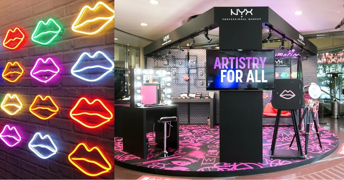只賣限定商品的NYX忠孝SOGO快閃店,限時7天倒數開始!快來搶好可愛的限量美妝福袋