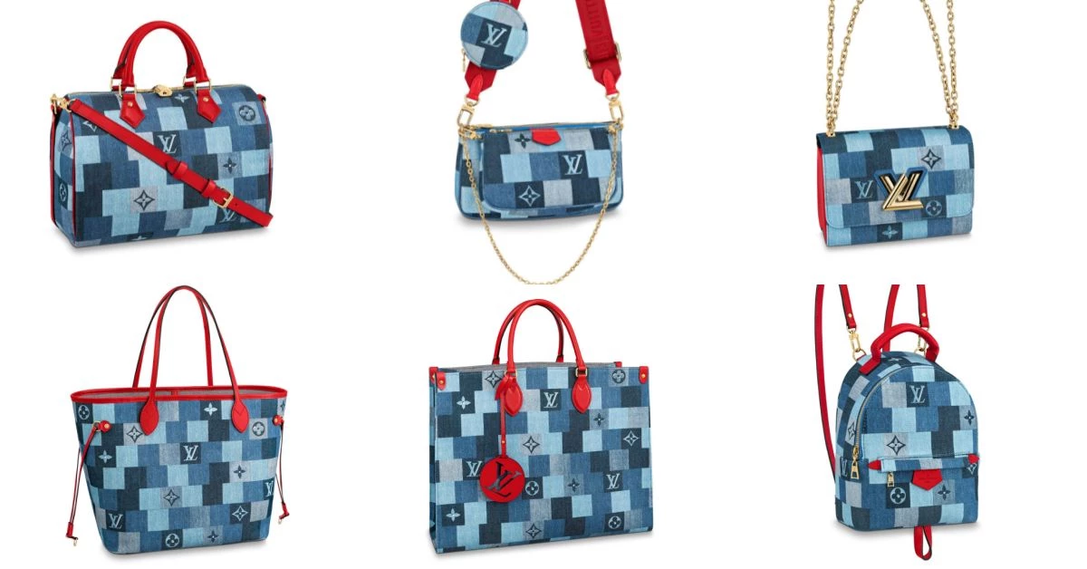LV經典藍太時髦！從Speedy、Neverfull到缺貨的Multi Pochette Accessoires全都吹起牛仔風！