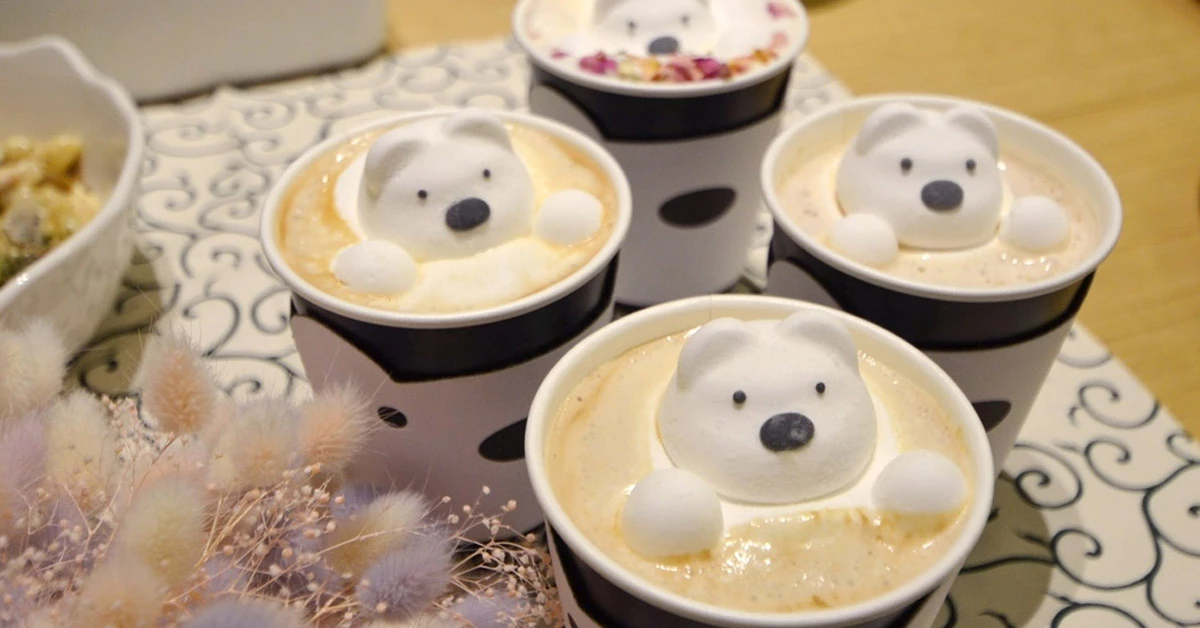 || 台北，大安區｜下午茶 || 溺水啦！快救救北極熊 ▧ POLAR CAFE ▧ 超吸睛打卡飲品，沒想到義大利麵更驚為天人；民生社區 / 南京三民站 / 咖啡廳