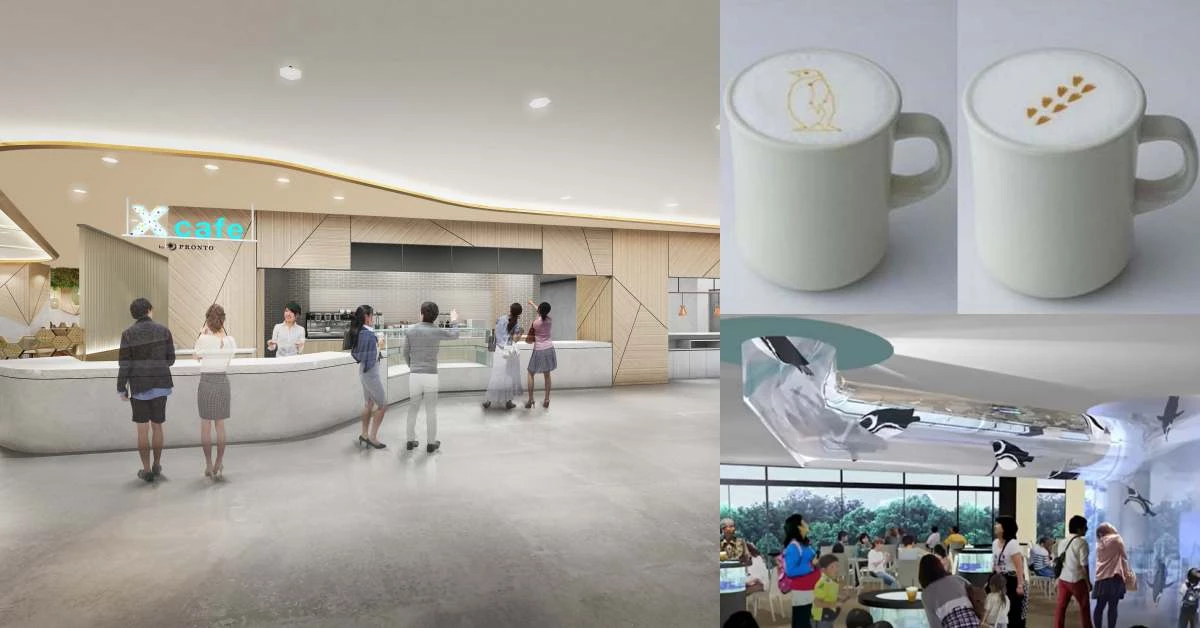 Xpark水族館帶動桃園青埔商圈!日本國民咖啡連鎖店「PRONTO」首度來台,企鵝通道太療癒!