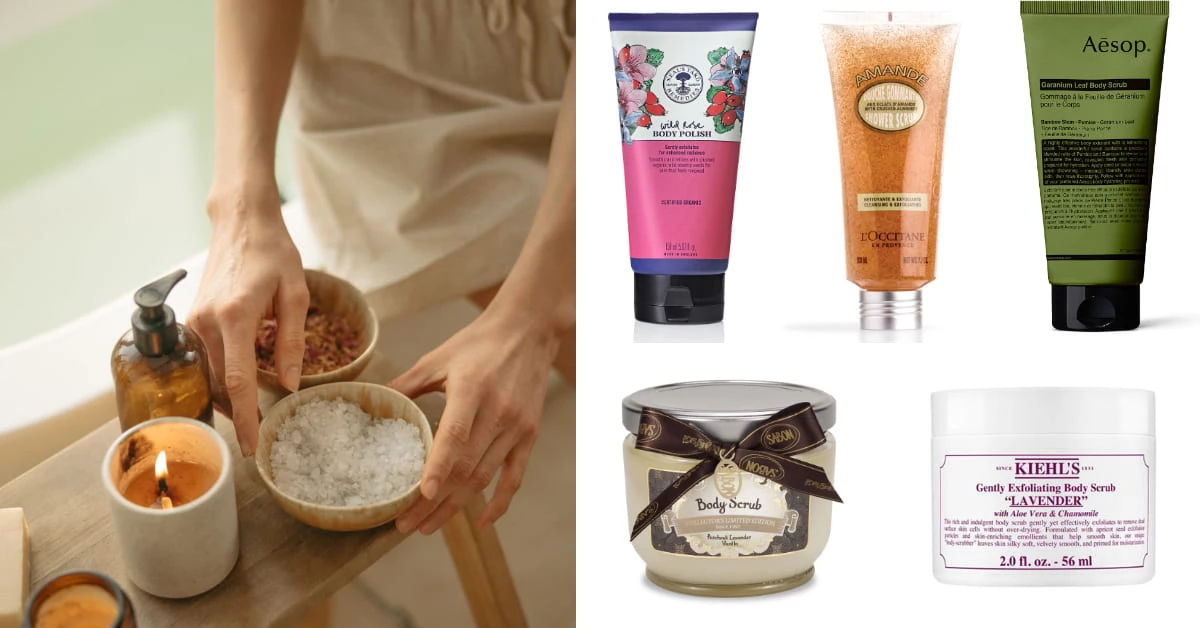 身體去角質推薦8款!Aesop、Kiehl's、L'Occitane...Sabon海鹽磨砂膏年銷千萬罐