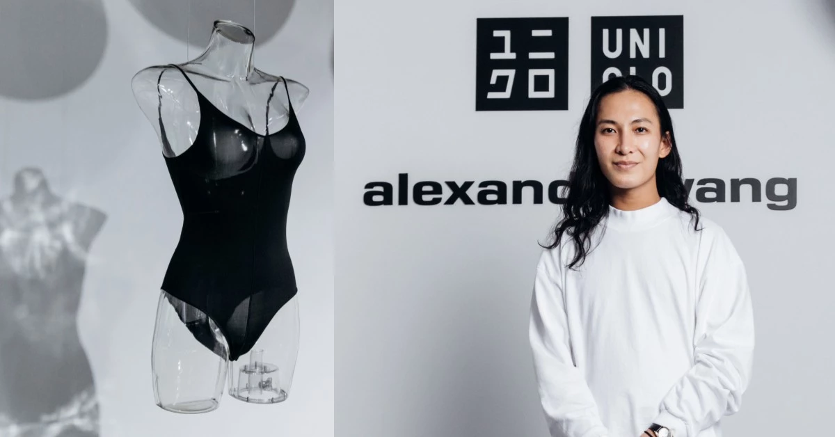 Alexander Wang與Uniqlo聯名第二彈!空氣感內衣褲外穿很可以