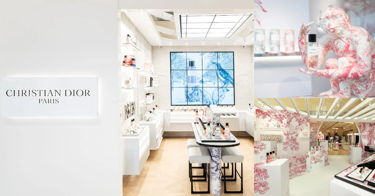Dior香氛世家專門店高雄登場！巴黎店1:1還原，度假限量快閃店同步展開