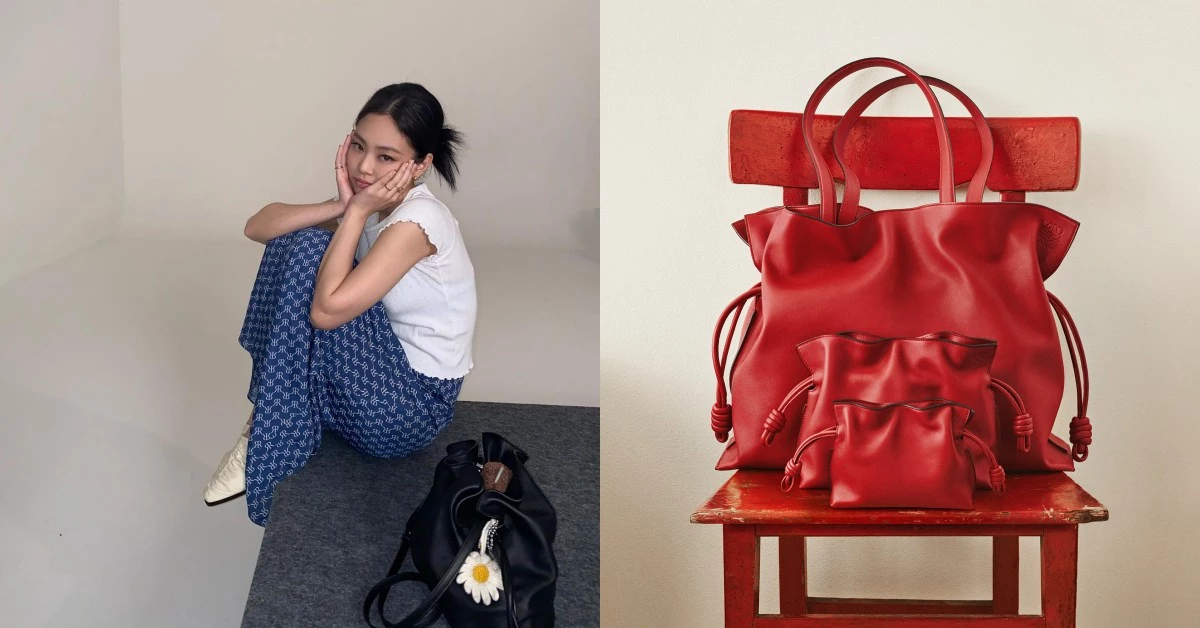 Loewe Flamenco包包狂賣37年！迷你小廢包到OL通勤包，BLACKPINK Jennie也難擋魅力