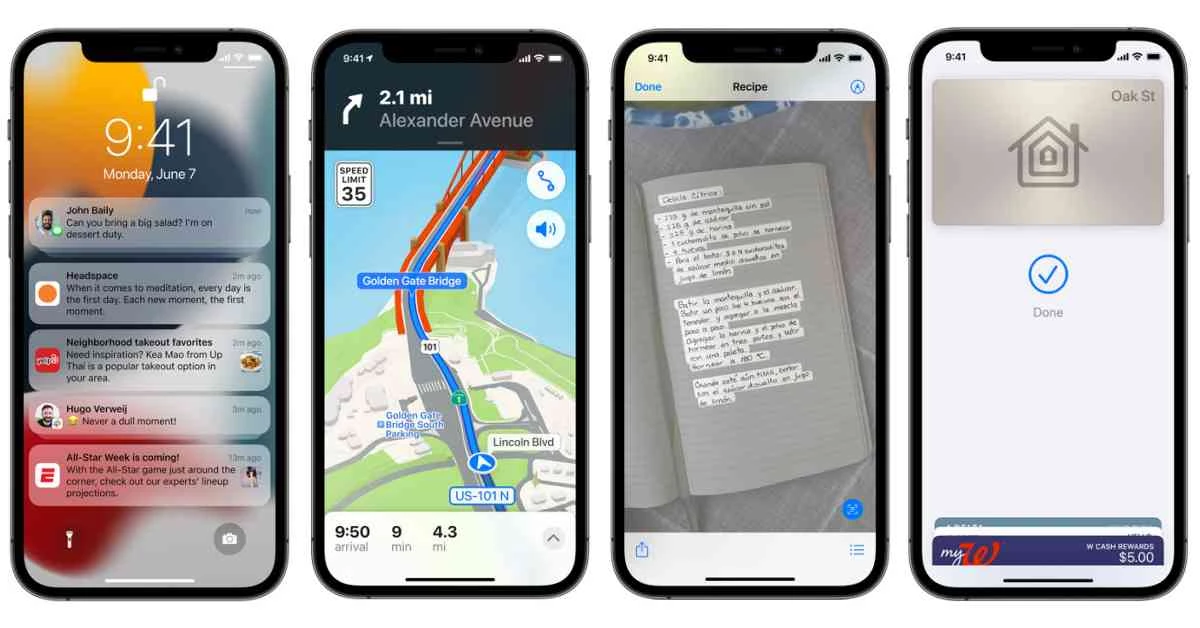 iOS15功能6大亮點!通知介面超美、鑰匙與證件能存在手機、iPhone還能幫你開門!