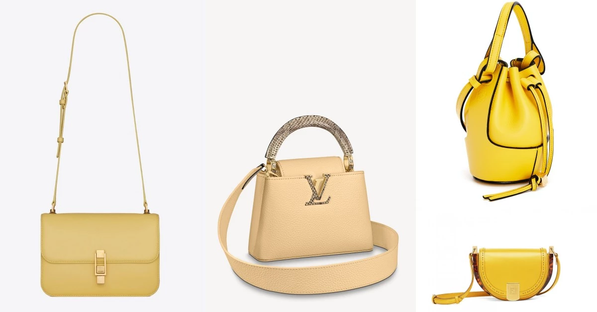 2021包包推薦「檸檬黃」Top10！BV、Loewe、YSL...Fendi半月包比萊姆更可口！ 