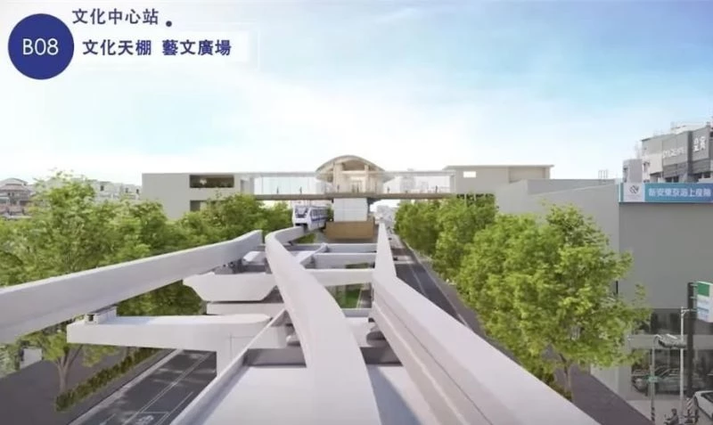 台南捷運「藍線」共規劃 10 個上車地點:B1 站(中華路與台鐵大橋站交會處)、B2 站(中華路與中山南路口)、B3 站(中華路與中華二路口)、B4 站(中華路與小東路口)、B5 站(中華東路一段與平實路口)、B6 站(中華東路二段 203 巷路口)、B7 站(中華東路三段與崇德四街七巷路口)、B8 站(中華東路三段 399 巷路口)、B9 站(東門路三段 226 巷路口)、B10 站(中山路與裕忠路口)。