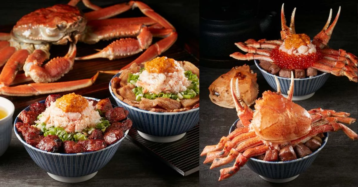 海鮮控瘋狂!《開丼》推限定「松葉蟹燒肉宴」,滿滿蟹膏、蟹肉、牛肋痛風也願意