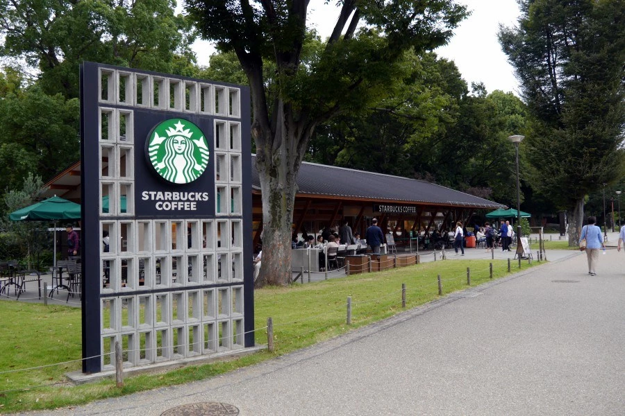 上野恩賜公園星巴克