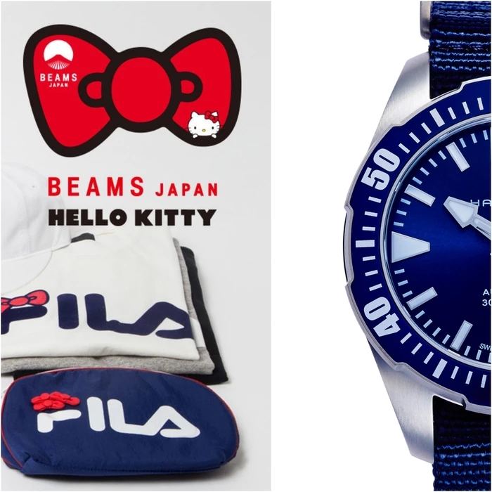 Hello Kitty、Fila 三方聯名,Beams 再與 Hamilton 漢米爾頓聯手打造最美限量藍錶