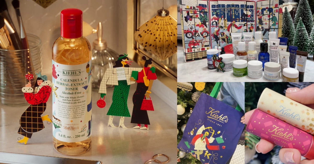 Kiehl's聖誕推薦必買Top 5!秒殺倒數月曆,3000上下全品項一次打包