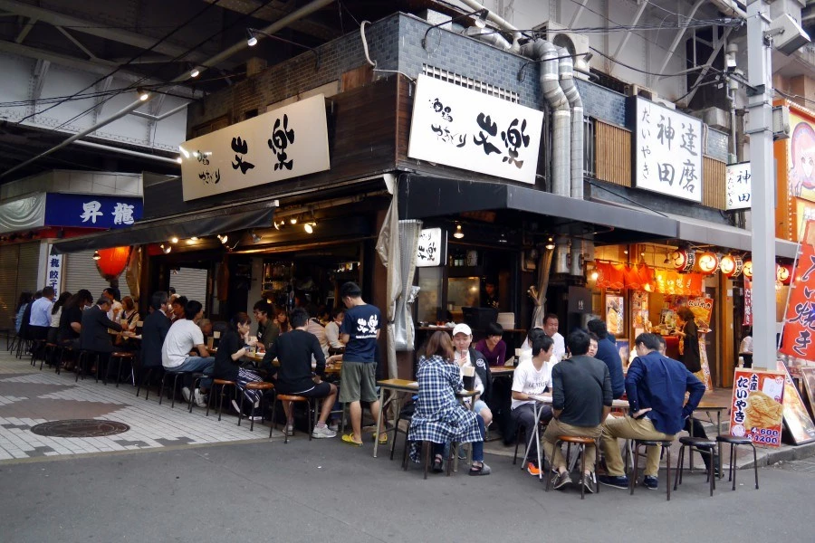 JR上野站到御徒町站之間鐵路高架橋下居酒屋