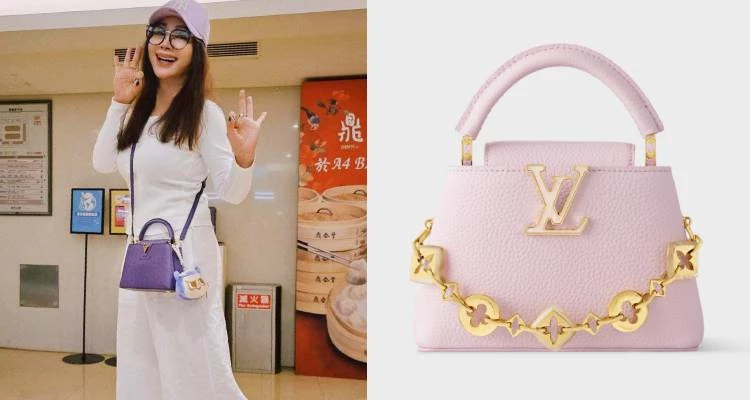 如果說,Loro Piana 「Extra Pocket」是低調的極致;那麼,LV的這一「Capucines」系列包款,就是建築美學與工藝的完美結合。這款包,在美鳳姐的常用包款清單收藏中,也絕對佔有一席之地。