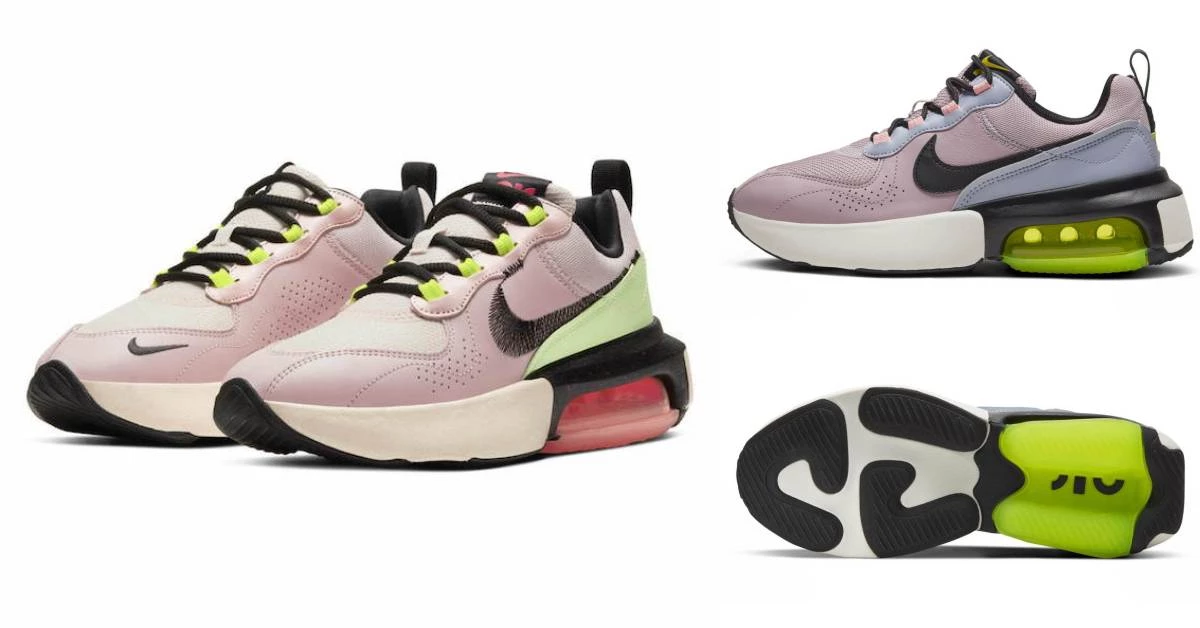 Nike今年秒殺鞋款是這雙!珊瑚粉、薄荷綠撞色厚底增高AirMax,又帥又甜美!