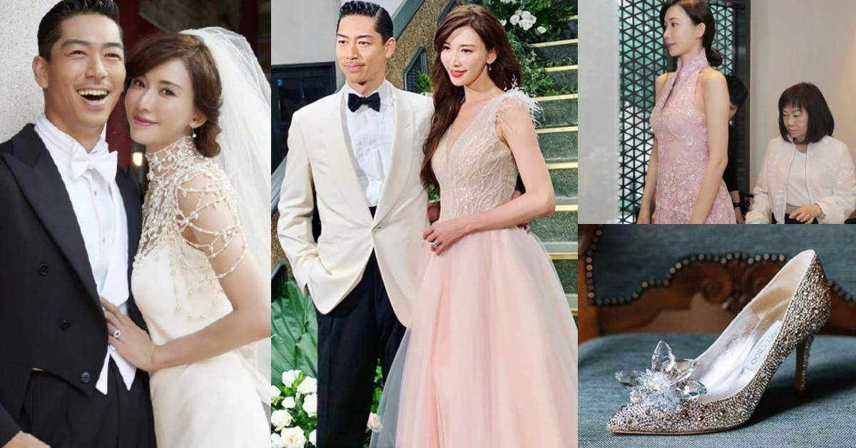 林志玲美得像公主!世紀婚禮行頭不忘台灣品牌,白紗、婚戒、禮服、婚鞋品牌大公開