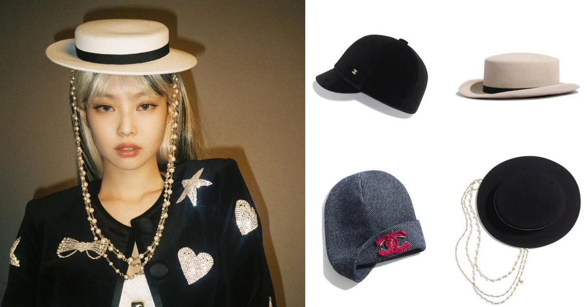 Chanel包包遇“對手”!BLACKPINK Jennie「珍珠紳士帽」迷死人,這10頂帽款讓妳不輸她