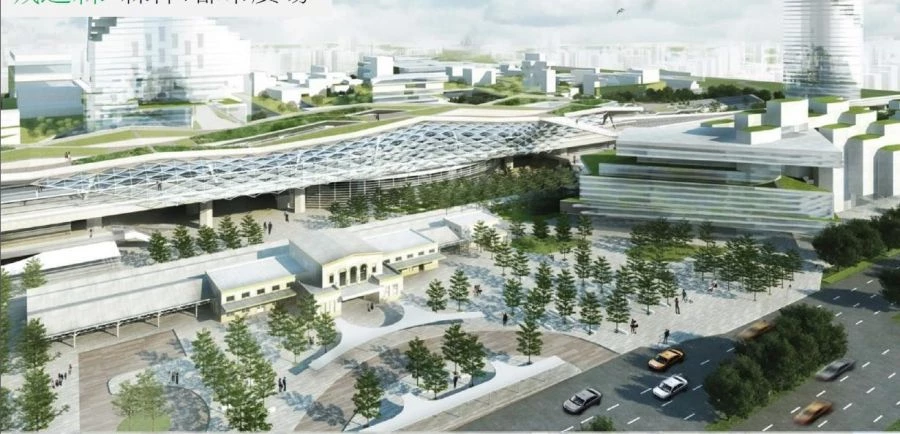 由交通部鐵道局所規劃的嘉義市區鐵路高架化計畫，將打造全新的嘉義車站，規劃為 2 座島式月台、1 座側式月台及 5 股道的高架車站。以「城之森：森林」與「都市廣場」為主題整合大街廓，將在地特色如山稜線、雲海、林相，轉化為建築天際線、菱形玻璃帷幕與都市森林公園，展現阿里山壯闊景觀。同時保留原火車站建築（市定古蹟），預計最快 2029 年通車。